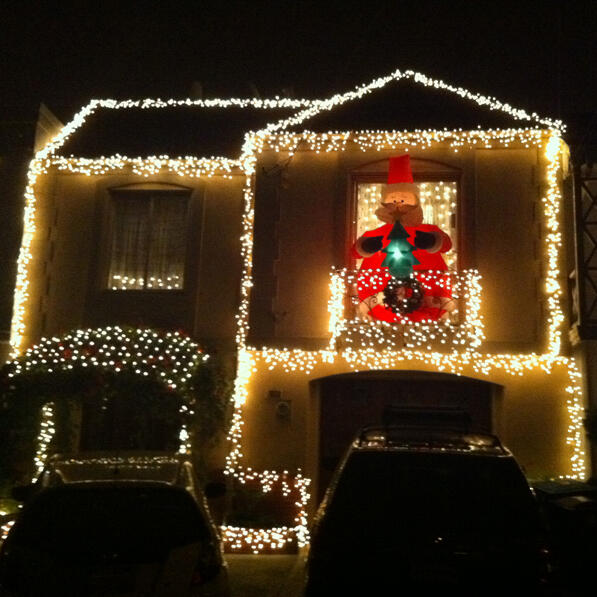 Untitled Lana’s Sunset Preschool decorated for the holidays